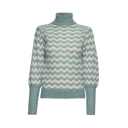 byTiMo Turtleneck i mohair Blusar Dam #74CCC7 M