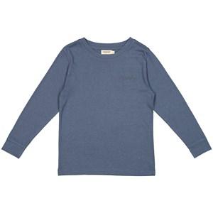 Kids - MarMar Copenhagen Misty Blue T-shirt 128 cm - Tops - 128 cm - Blue