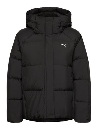 PUMA Hooded Down Puffer Jacket - Black - M