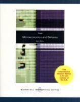 Microeconomics and Behavior, ISBN: 9780070166745