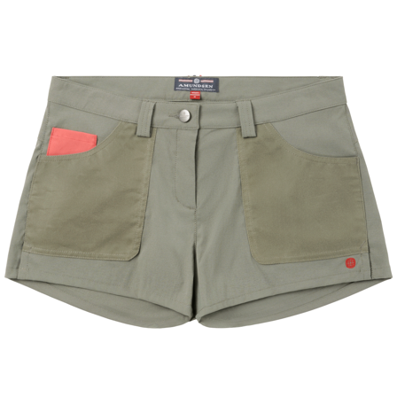 Amundsen 3Incher Field Shorts Womens Blue Surf/Olive Ash