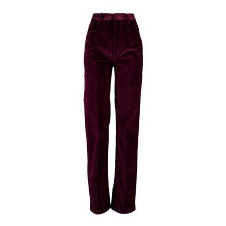 Dondup, Straight Trousers Paars, Dames, Maat:W25