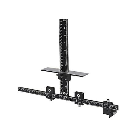 Skapbeslag Jigg Verktøy, Justerbar Stempel Lokator Bor Guide Jigg Tre Boring Dowelling Verktøy F