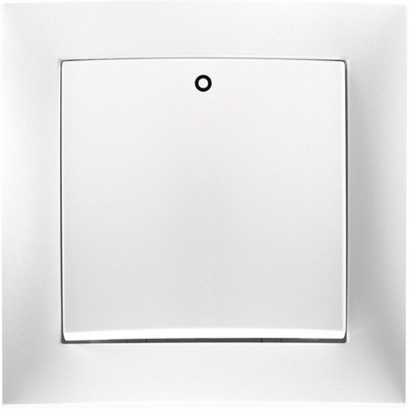 Hager 6130321909 Strømbryter IP20, termoplast 2-polet omkobler, 1 vippe, Strømbrytere & vegguttak