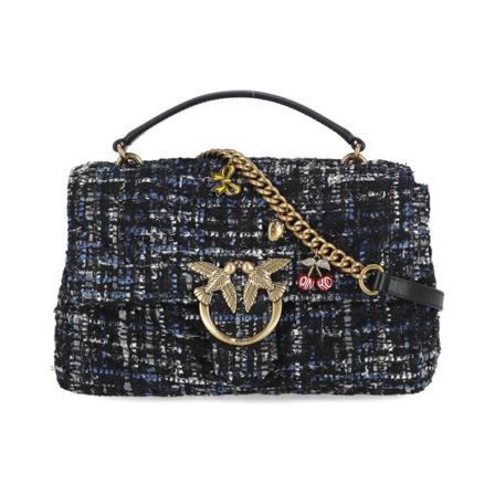 Pinko, Shoulder Bags Niebieski, Kobieta, Rozmiar: ONE Size