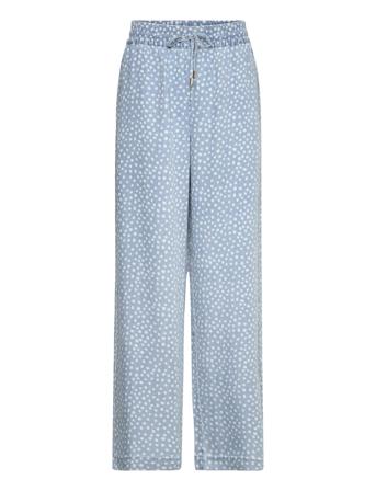 Nupoulina Pant Bukser Med Rette Ben Blå Nümph*Betinget Tilbud