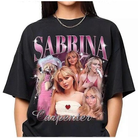 Harvinainen Sabrina Carpenter Unisex -collegepaita, fanilahjatyyli 00221 S