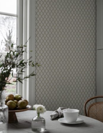 Duro Tapet, Selma 537-02 Flora, L, Beige, Färg & tapeter