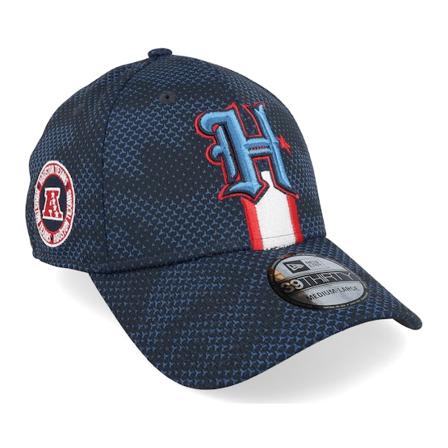 New Era - NFL Blå flexfit Caps - Houston Texans Nfl24 Sideline 39THIRTY Navy Flexfit @ Hatstore