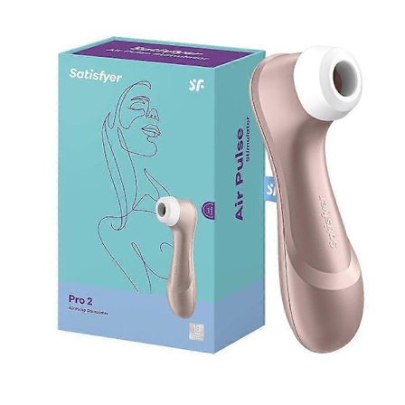 Tysk Satisfyer Pro2 andra tidvatten enhet oralsex sugande enhet kvinnlig orgasm andra spray vibrator Pro2