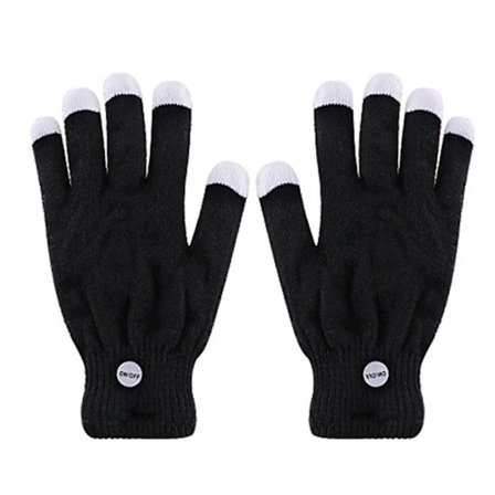 LED-vilkkuvat sormenpäähanskat LED-stroboskooppisormenpäät moniväreillä, hieno lahja lapsille, teini-ikäisille, aikuisille, 1 kpl