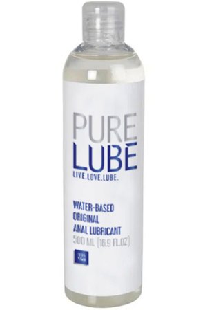 Pure Lube Water-Based Anal Lubricant 500 ml - Woome.pl