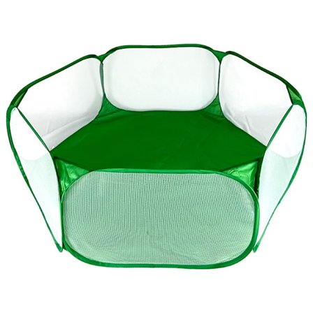 Sammenleggbar smådyrinnhegning – Bærbar innhegning for marsvin, hamster og kanin