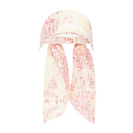 Lanvin, Silk visor Roze, Dames, Maat:ONE Size