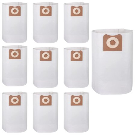 10 kpl Vf3502 Tehokkaat pölypussit Ridgid 12–16 gallonin imureille