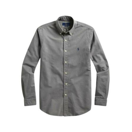Polo Ralph Lauren Casual Shirt Grå, Herre Skjorter, Størrelse: XL