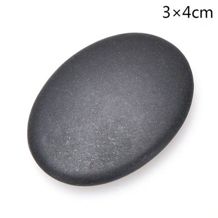 5 størrelser massasje steiner massasje lava naturlig energi massasje sett Hot Spa Rock basalt kroppspleie stein