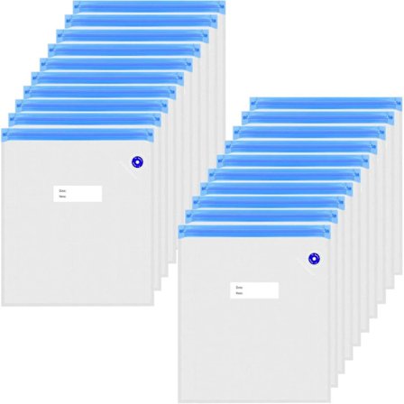 20 stk. 3d-printer fugtsikre opbevaringsposer til opbevaring af Pla Abs (30x34cm)