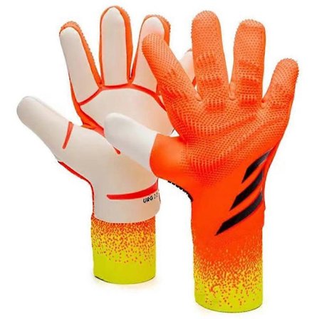 Keeperhansker, fotball, gutter, jenter, sklisikre, tykke, pustende (Størrelse:6, Farge:E)