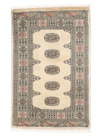 Pakistan Buchara 3Ply Teppich 80X122 Beige/Braun Wolle, Pakistan