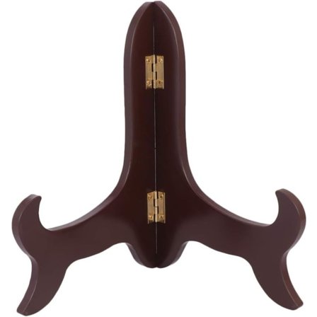 8-tommers tallerkenstativ Vintage tre staffeli Display Fotoholder Stativ for utstilling av bilder Bøker Dekorative tallerkener Nettbrett