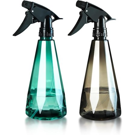 2-pakning 500 ml tomme sprayflasker med justerbart sprayhode for