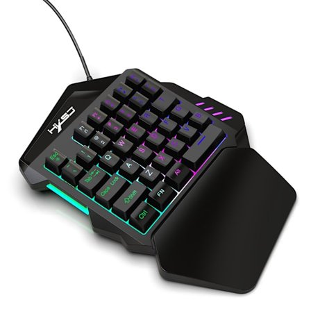 35 Tangenter Gaming Keypad RGB Enhands Gaming Tangentbord Ergonomiskt Gaming Tangentbord