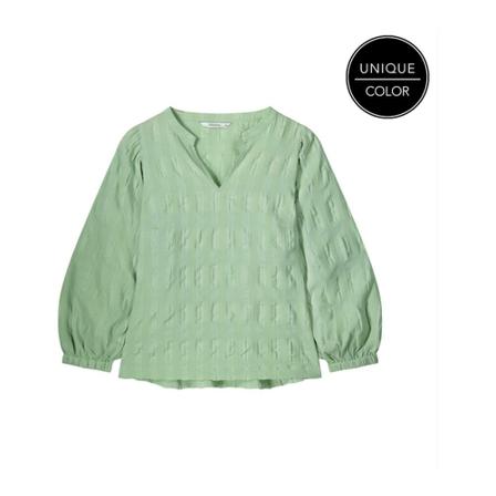 Summum Woman Blouse , Groen , Dames , Maat: S