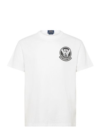 Polo Ralph Lauren Classic Fit Jersey Graphic T-Shirt - White - XS