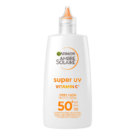 Garnier Ambre Solaire Super UV Vitamin C Anti-Dark Spot Fluid SPF50+ Solskydd & solvård Unisex 40 ML