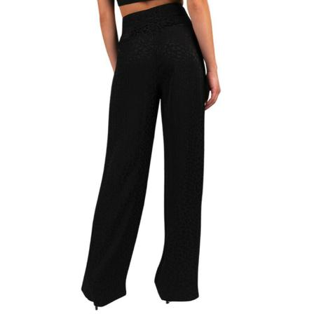 Michael Kors, Straight Trousers Zwart, Heren, Maat:M,Viscose,animal
