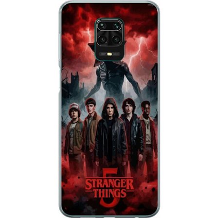 Kompatibel Mobilcover til Xiaomi Xiaomi Redmi Note 9 Pro Mørk Stranger Things-inspireret fantasyillustration med torden, dramatisk himmel og intens u