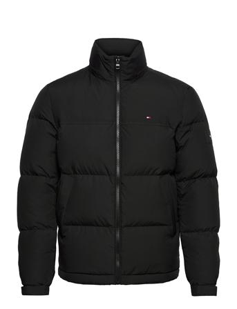 Hilfiger Down Stand Collar Jkt Black Tommy Hilfiger