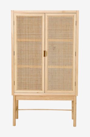 Nordic Furniture Group - Vitriini BALI - Luonnonväri - Kaapit - - Homeroom