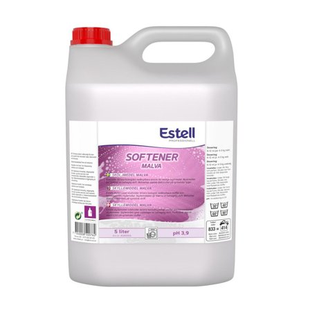 ESTELL Sköljmedel Malva 5L - Lyreco - Städ och hygien - Tvättmedel och klädvård - Sköljmedel