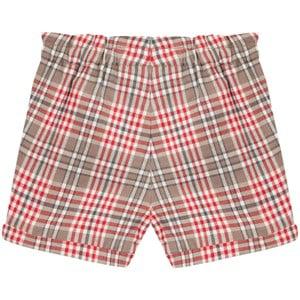 Tartine et Chocolat Checked Shorts Beige Rose 18 Months - Shorts - 18 months - Beige