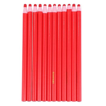 12 st Peel-off Crayon Drawing Markers Crayons (Röd)