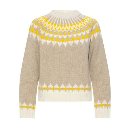 Lisa Yang Round-neck Strik inbo, Dame Striktrøjer