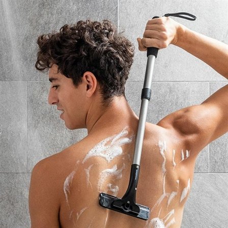 Innovagoods Rakhyvel för Rygg och Kropp med teleskophandtag