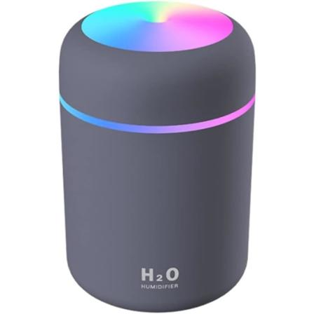 Farverig, cool, bærbar 300 ml USB sød mini luftfugter med 7 farver