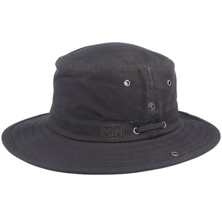MJM Hats - Brown traveler Kapelusz - Berghuis Wax Cotton Brown Traveler @ Hatstore