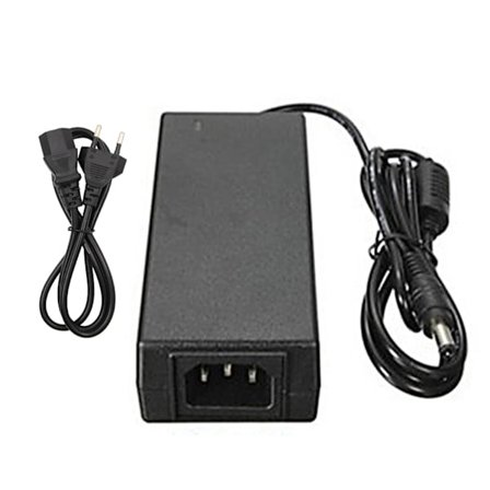 Switching Power Supply Adapter för DC 5V ljustransformator AC 100-240V 5,5x2,1-2,5mm hankontakt för LED Strip CCTV Router