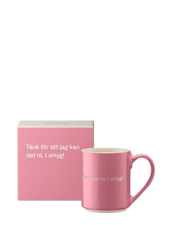 Design House Stockholm Astrid Lindgren Mug - Pink - 35 CL