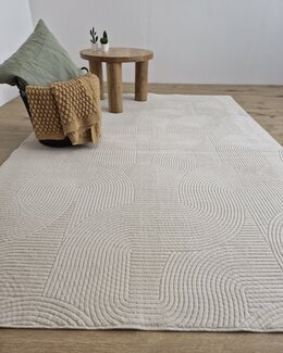 Matte Castello Art ensfarget Off-white