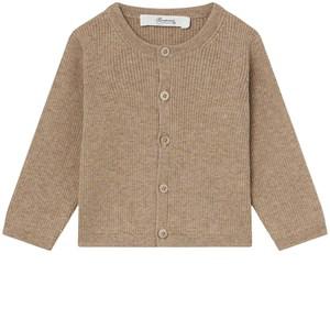 Bonpoint Bassia Ribbed Knit Cardigan Ficelle 18 Months - Jumpers and knitwear - 18 months - Beige