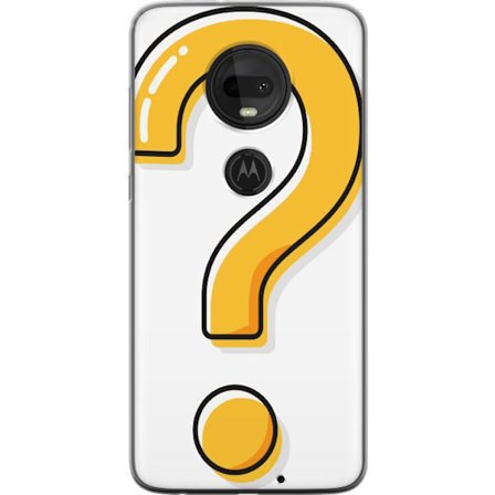 Yhteensopiva Puhelinkuori Motorola Moto G7 Kysymysmerkki