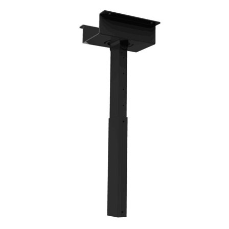Hi-ND Ceiling Mount and Telescope Pipe - monteringssett - for digitalsignerings-LCD-panel - svart