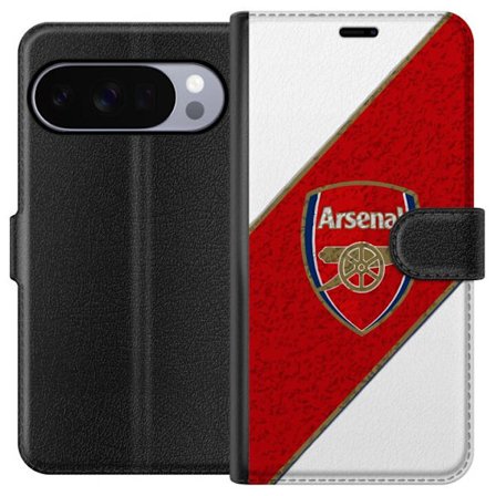 Kompatibelt Plånboksfodral till Google Google Pixel 10 Pro Moschino Toy teddybjörn med enkel tecknad design, brun björn med vit tröja och tydlig l