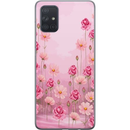 Yhteensopiva Puhelinkuori Samsung Galaxy A71 Petal Reverie Soft Blush