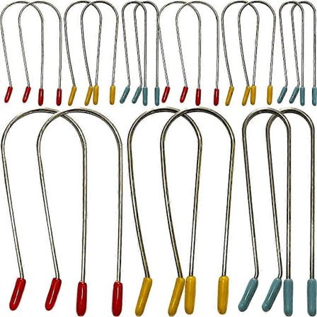 24 stk. varme krølleclips Udskiftning af varme rulleclips Ruller Sikringsnål til hjemmesalon